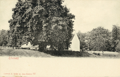 11892 Gezicht op een boerderij in de omgeving van Rhenen.